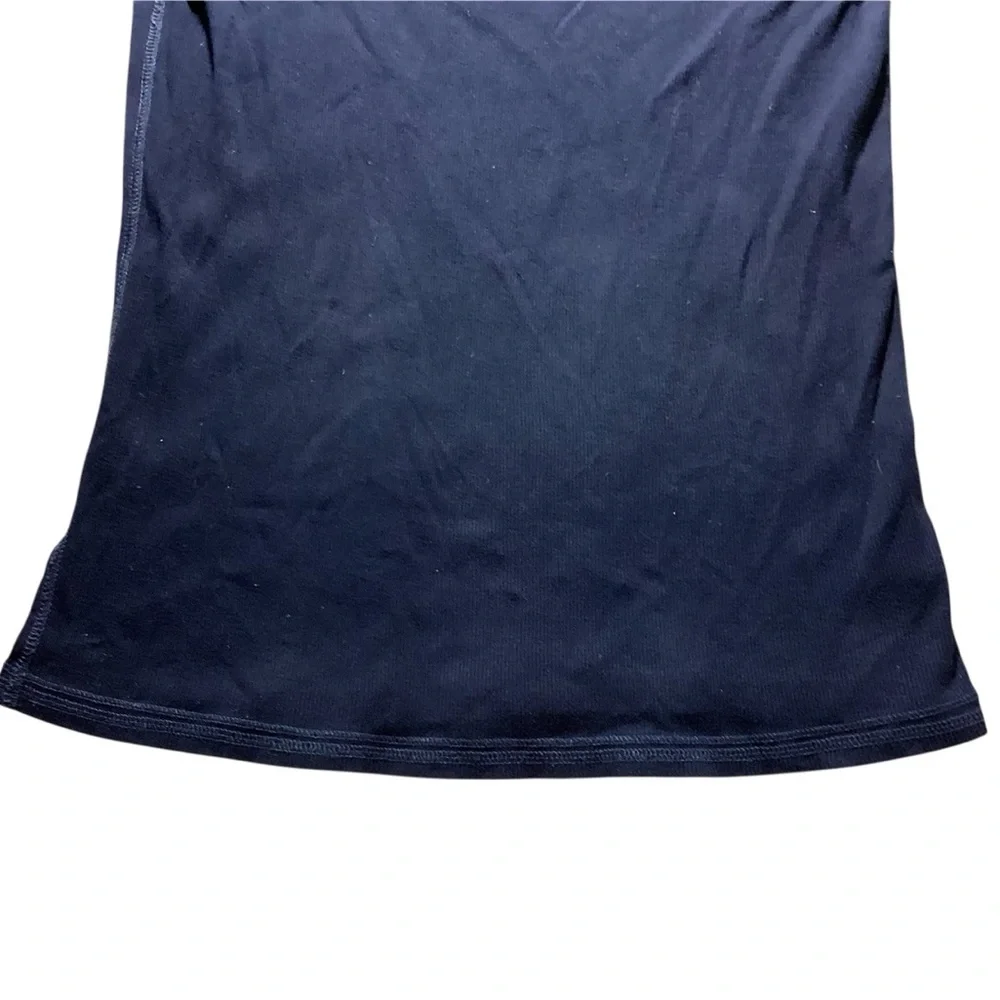 Aeropostale Dark Blue V-Neck Top with Pink Logo - Picture 8 of 9